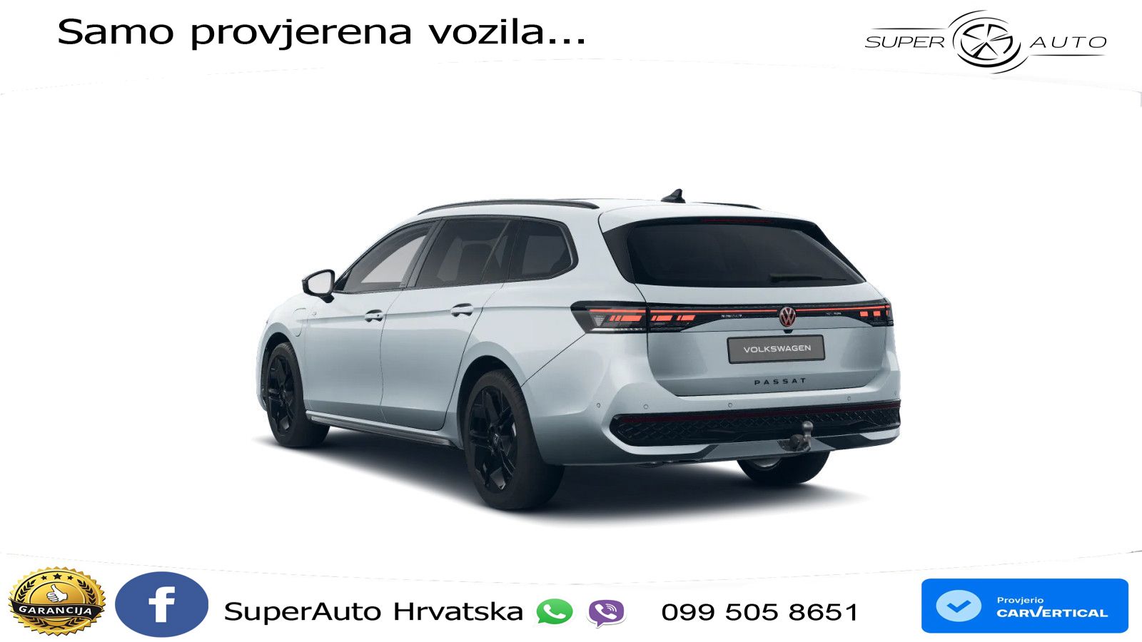 Volkswagen Passat Variant 1.5 TSI (272 KS) eHybrid DSG R-Line LED+GR SJED+ACC