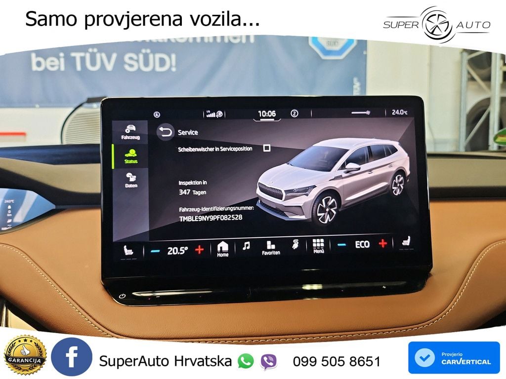 Škoda Enyaq iV 80x 82 kWh (265 KS) AWD LED+GR SJED+ACC