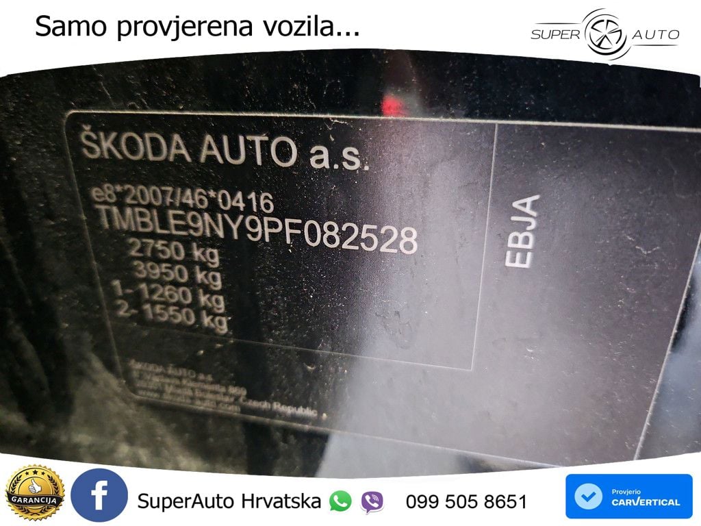 Škoda Enyaq iV 80x 82 kWh (265 KS) AWD LED+GR SJED+ACC