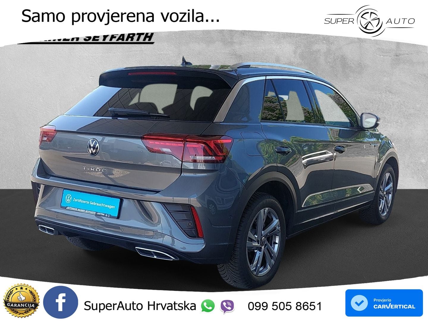 Volkswagen T-Roc I 1.5 TSI (150 KS) LED+GR SJED+ACC