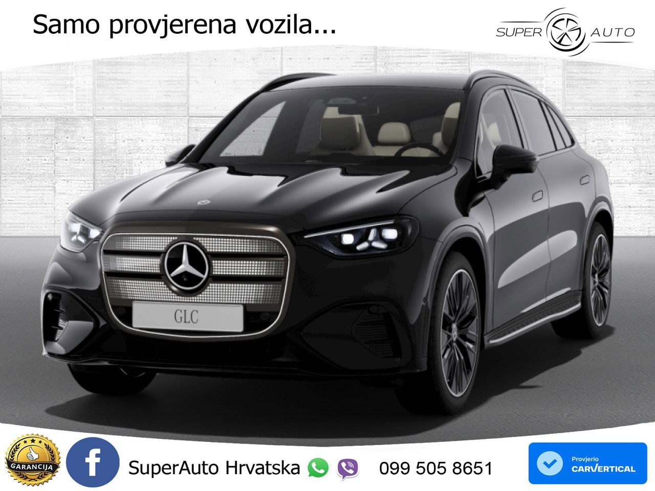 Mercedes GLC 400 94 kWh (489 KS) 4MATIC EQ Technology AMG LED+GR SJED+ACC