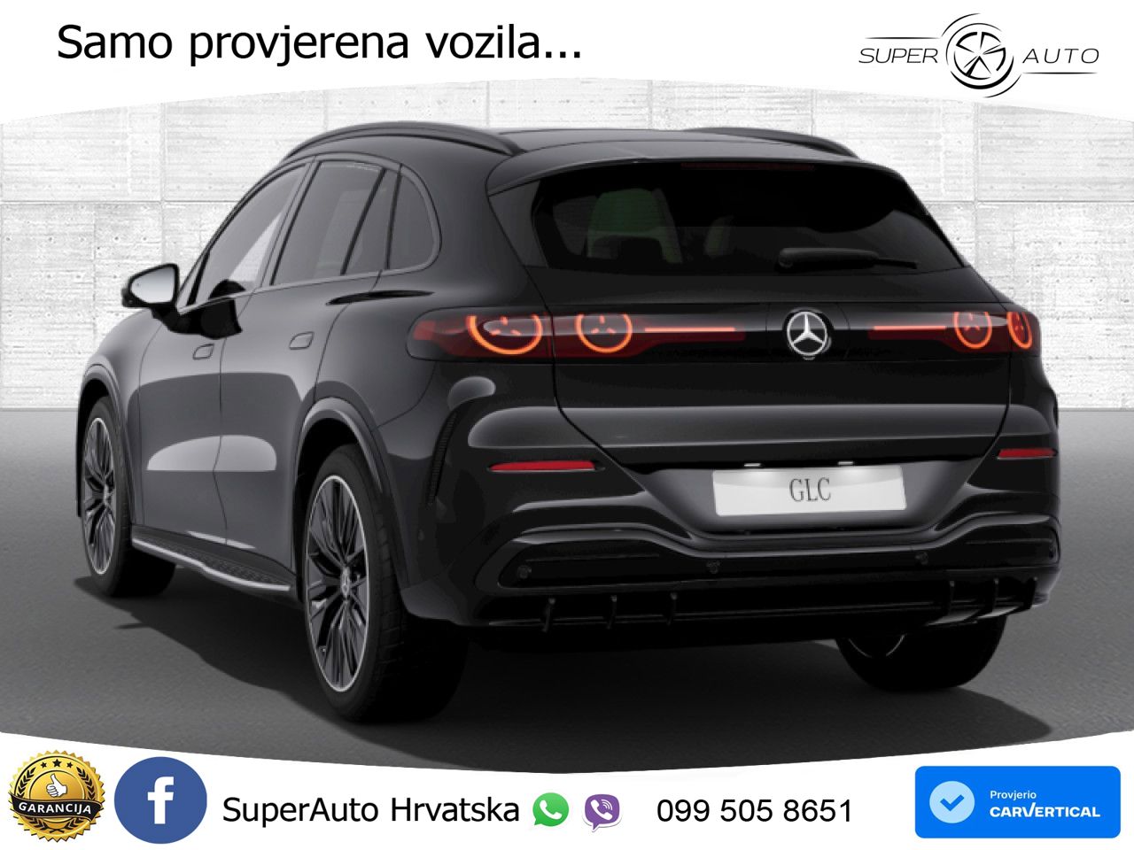 Mercedes GLC 400 94 kWh (489 KS) 4MATIC EQ Technology AMG LED+GR SJED+ACC