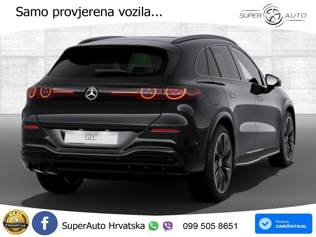 Mercedes GLC 400 94 kWh (489 KS) 4MATIC EQ Technology AMG LED+GR SJED+ACC