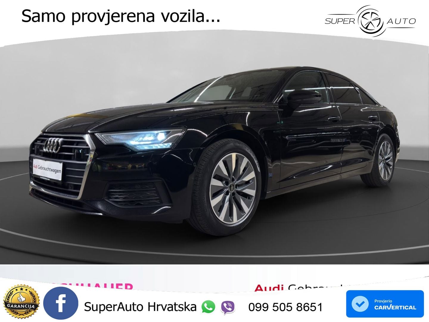 Audi A6 45 TDI V6 (245 KS) quattro ultra S tronic LED+GR SJED+ACC