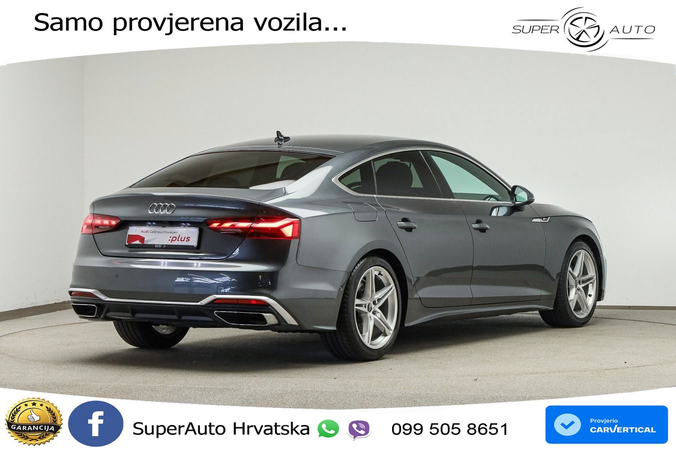 Audi A5 Sportback 35 TFSI (150 KS) S tronic S line MATRIX+GR SJED+KAM