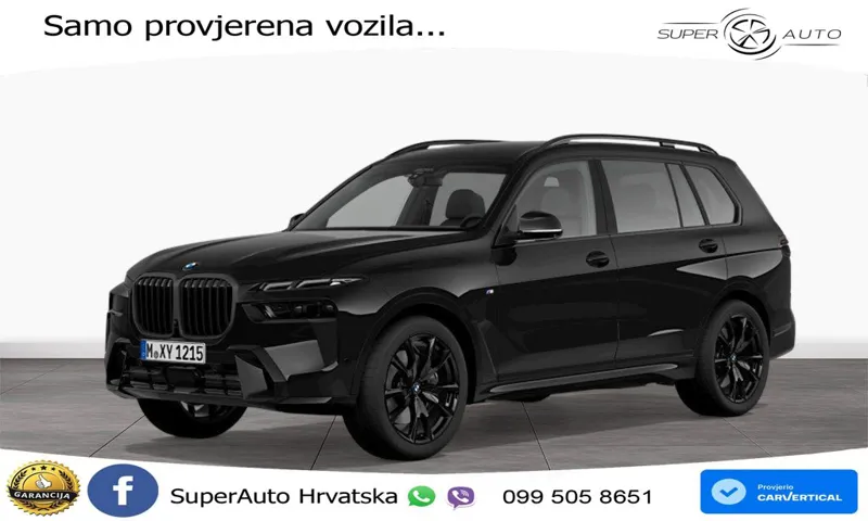 BMW X7 40d (352 KS) xDrive Steptronic M Sport ZRAČNI+ACC+GR SJED+KAM+PANO