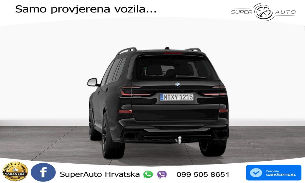 BMW X7 40d (352 KS) xDrive Steptronic M Sport ZRAČNI+ACC+GR SJED+KAM+PANO