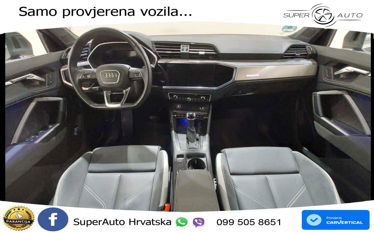 Audi Q3 Sportback 35 TDI (150 KS) S tronic S line LED+GR SJED+ACC