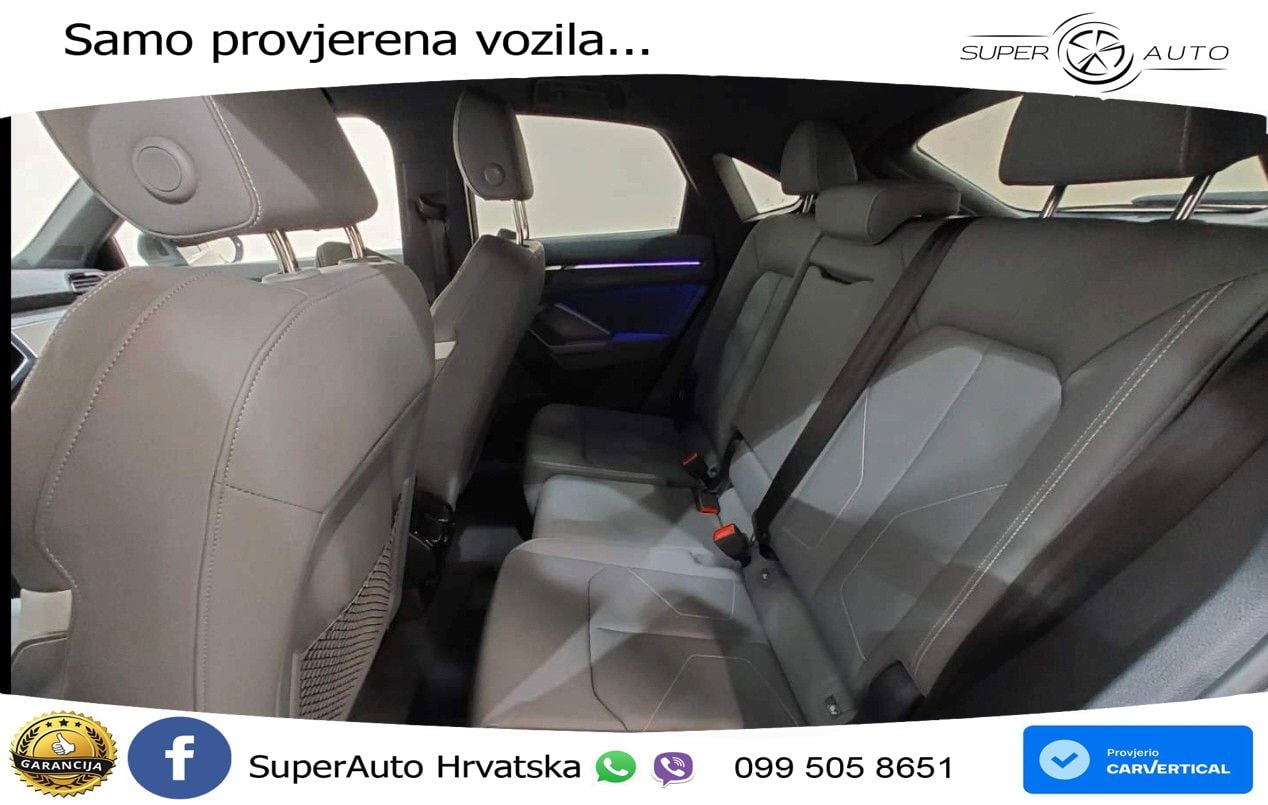Audi Q3 Sportback 35 TDI (150 KS) S tronic S line LED+GR SJED+ACC