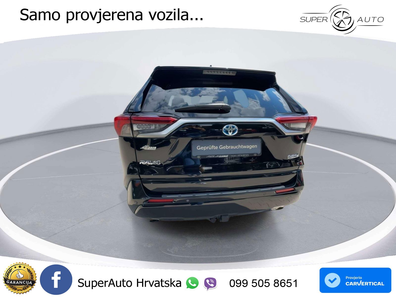 Toyota RAV4 Prime 2.5 D-4S (302 KS) Hybrid E-Four e-CVT LED+GR SJED+ACC