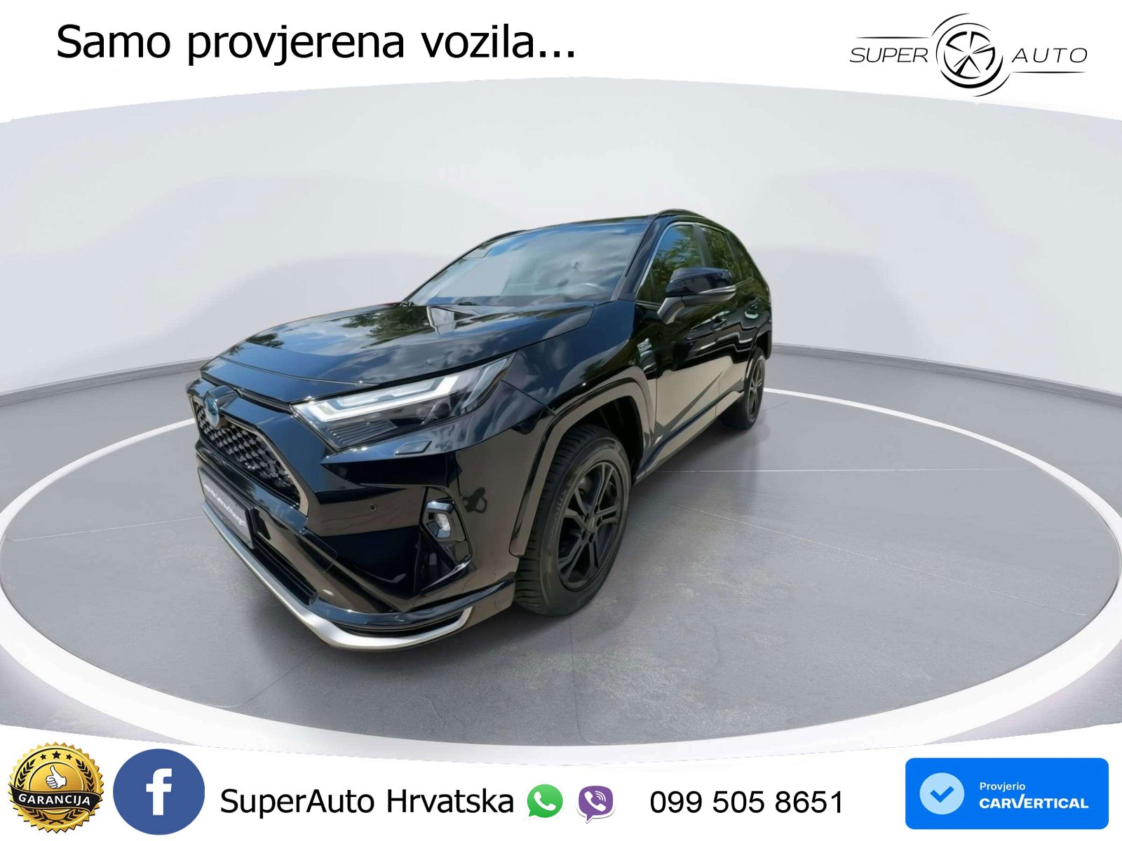 Toyota RAV4 Prime 2.5 D-4S (302 KS) Hybrid E-Four e-CVT LED+GR SJED+ACC