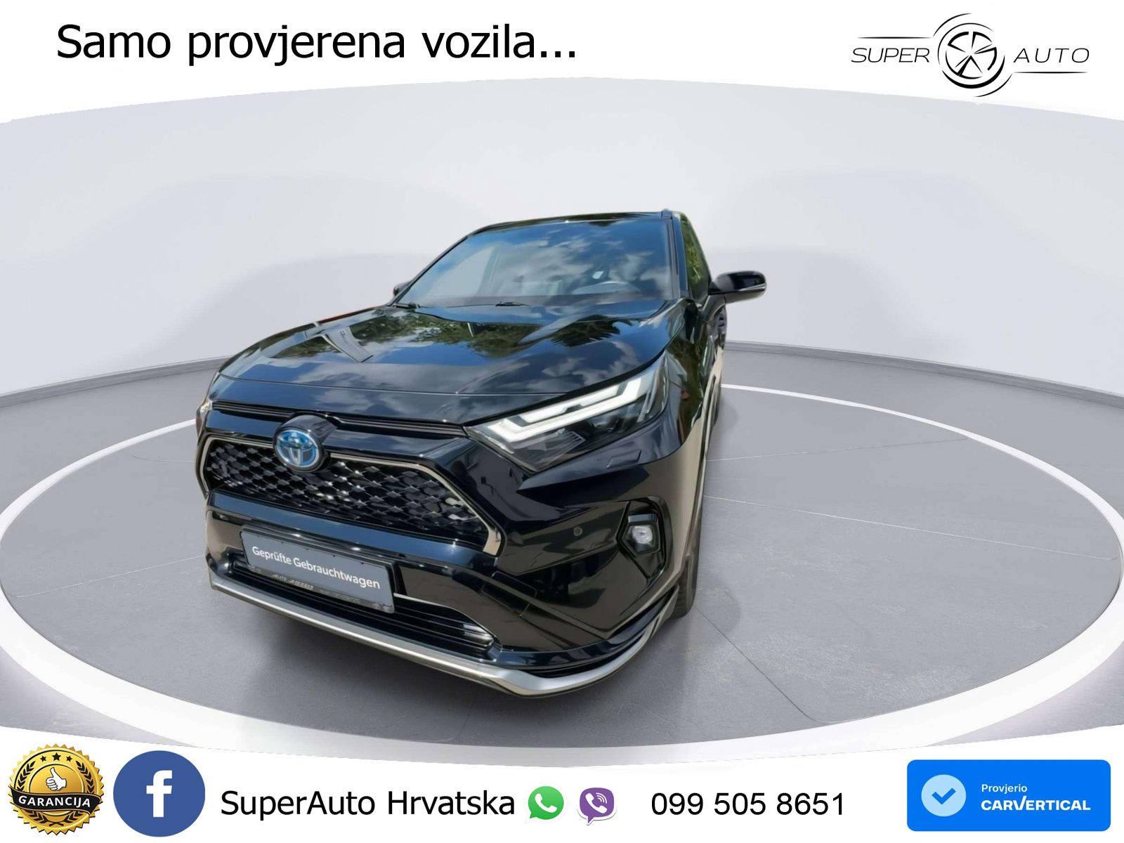 Toyota RAV4 Prime 2.5 D-4S (302 KS) Hybrid E-Four e-CVT LED+GR SJED+ACC