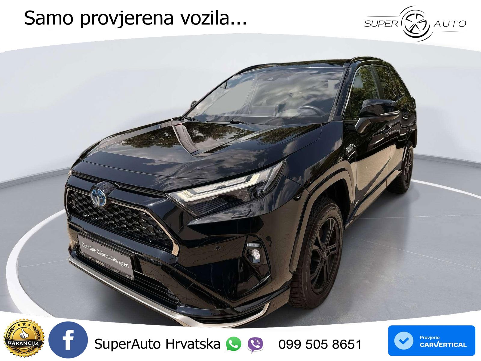 Toyota RAV4 Prime 2.5 D-4S (302 KS) Hybrid E-Four e-CVT LED+GR SJED+ACC