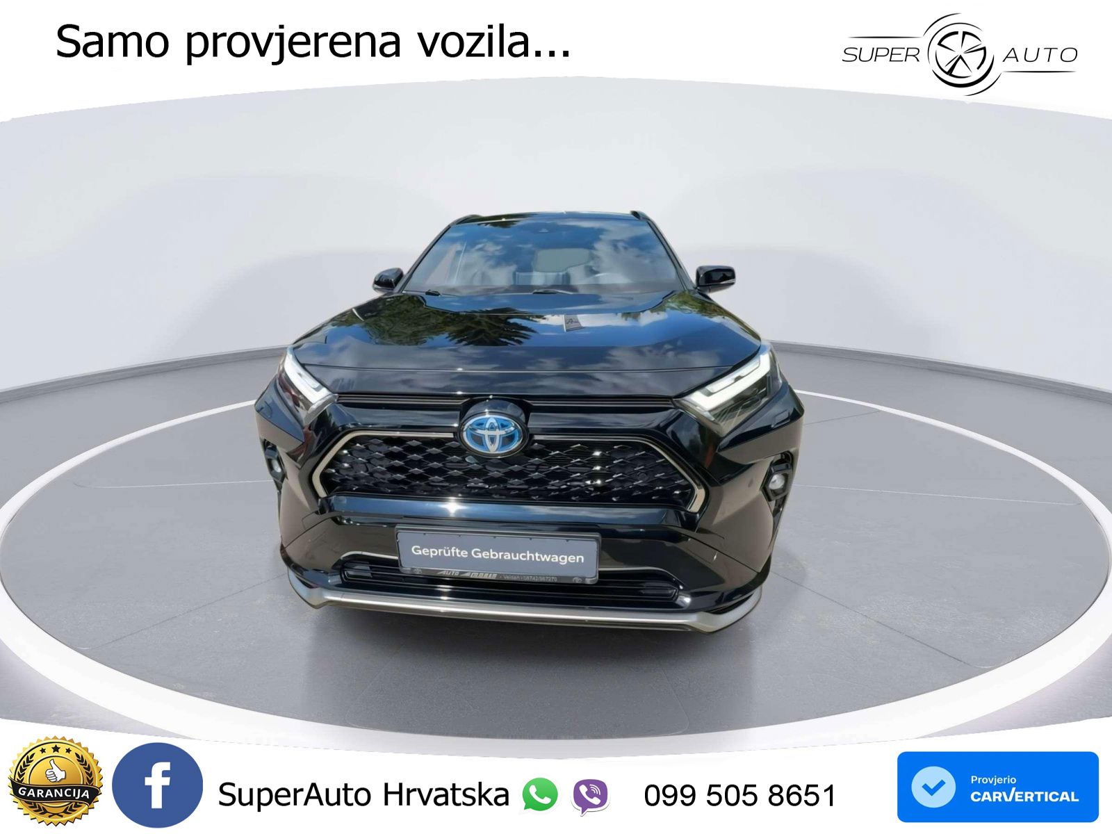 Toyota RAV4 Prime 2.5 D-4S (302 KS) Hybrid E-Four e-CVT LED+GR SJED+ACC