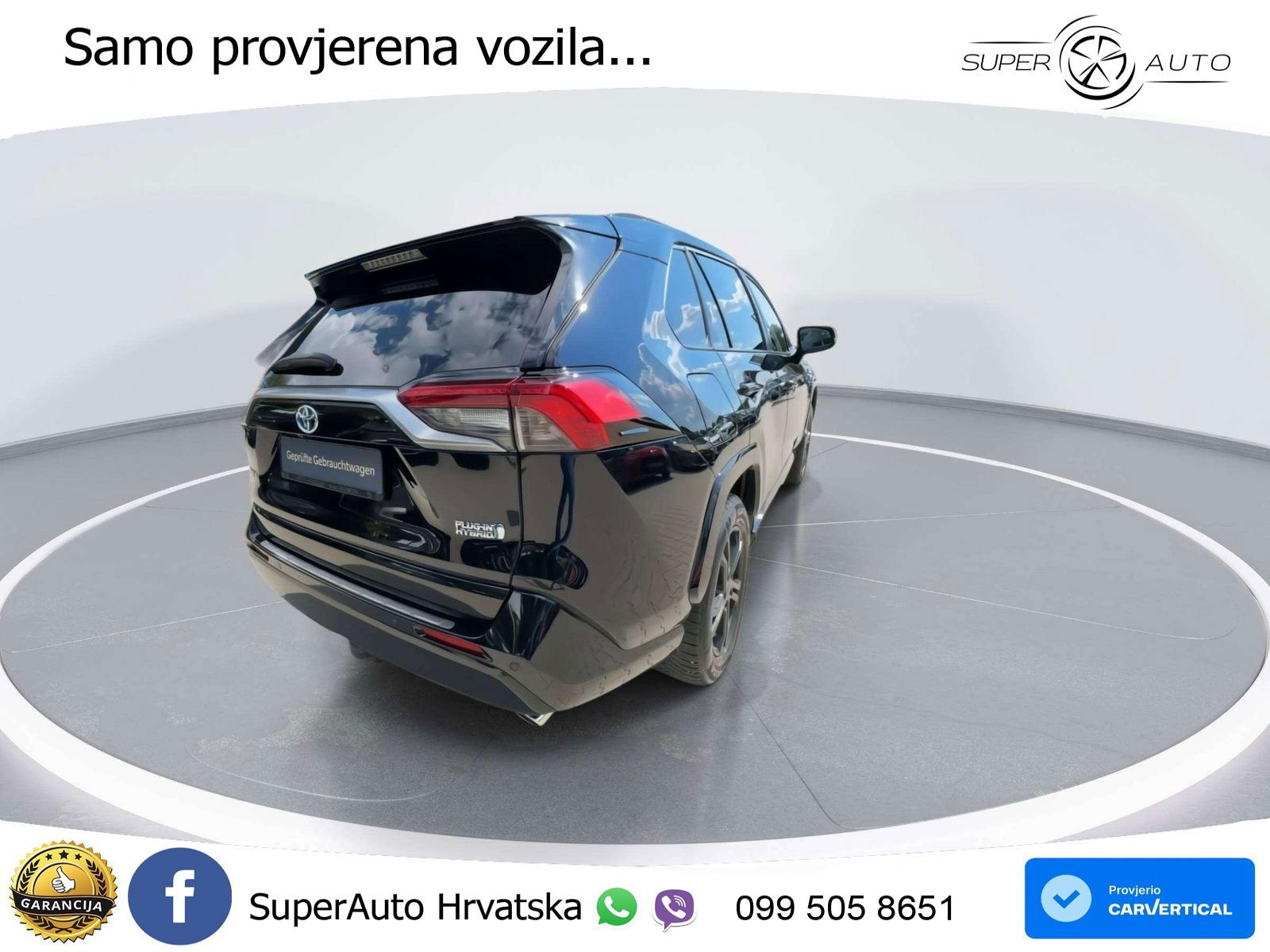 Toyota RAV4 Prime 2.5 D-4S (302 KS) Hybrid E-Four e-CVT LED+GR SJED+ACC