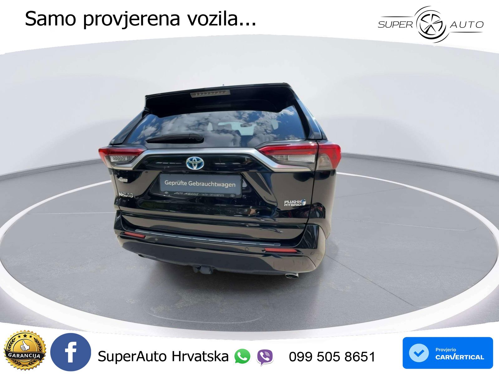 Toyota RAV4 Prime 2.5 D-4S (302 KS) Hybrid E-Four e-CVT LED+GR SJED+ACC
