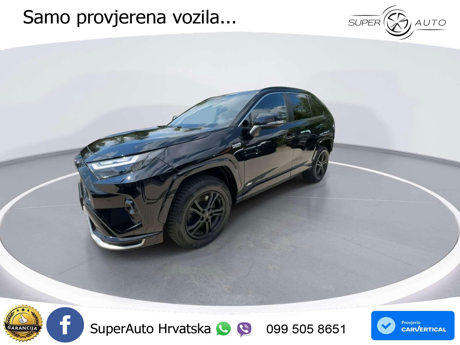 Toyota RAV4 Prime 2.5 D-4S (302 KS) Hybrid E-Four e-CVT LED+GR SJED+ACC