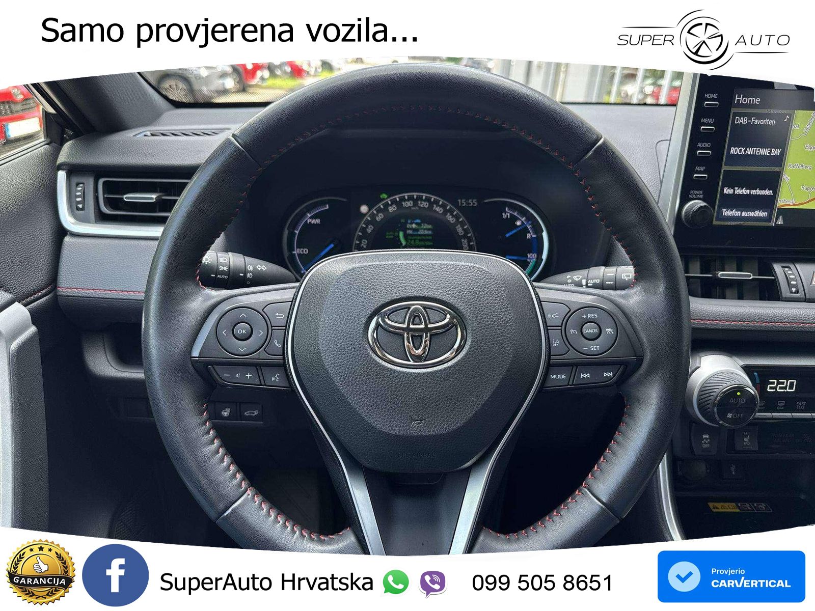 Toyota RAV4 Prime 2.5 D-4S (302 KS) Hybrid E-Four e-CVT LED+GR SJED+ACC