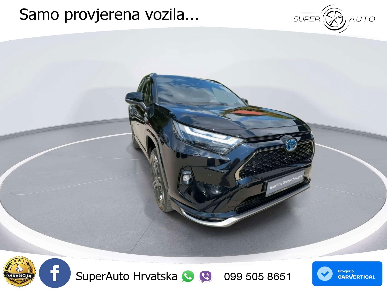 Toyota RAV4 Prime 2.5 D-4S (302 KS) Hybrid E-Four e-CVT LED+GR SJED+ACC