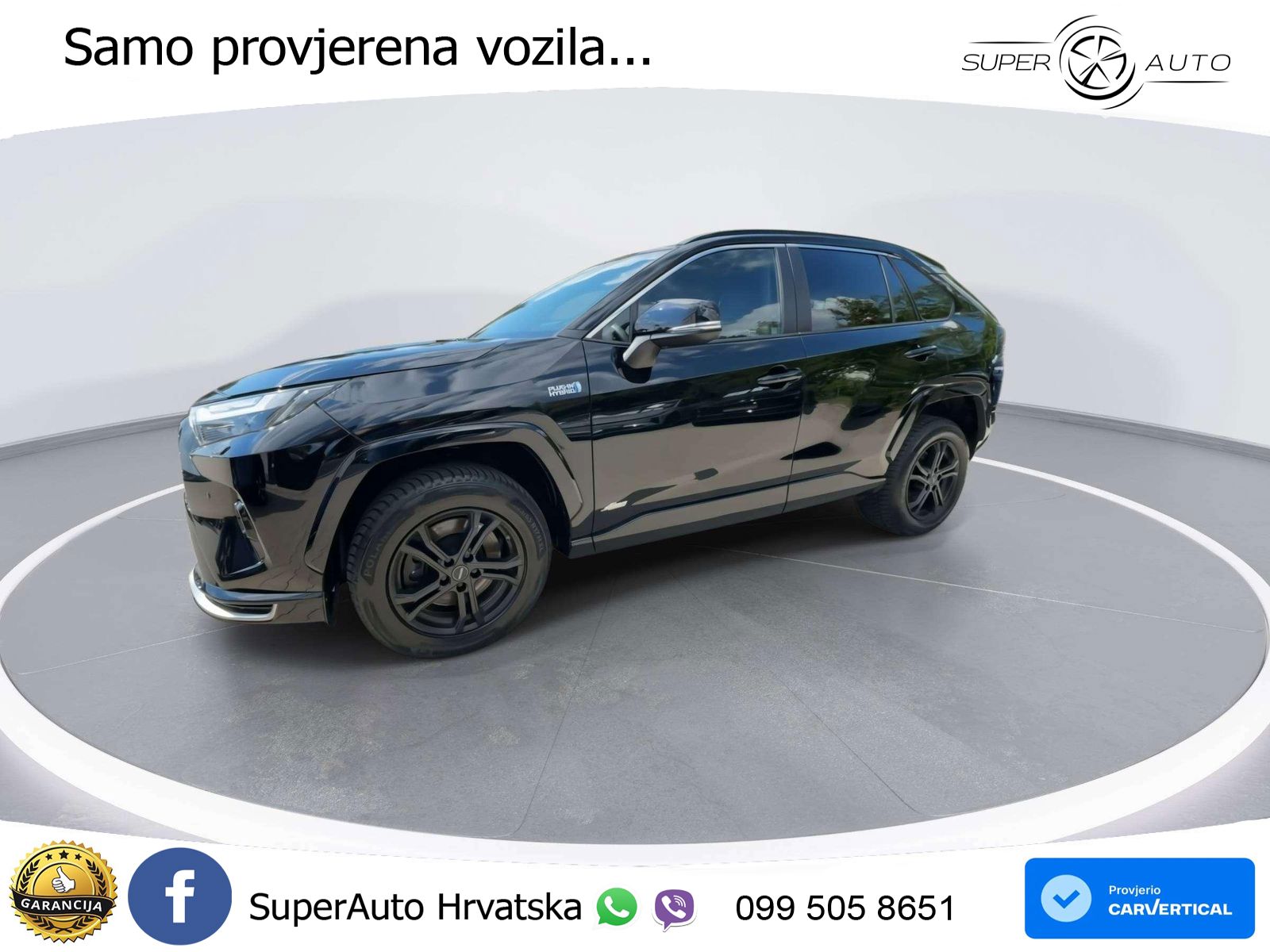 Toyota RAV4 Prime 2.5 D-4S (302 KS) Hybrid E-Four e-CVT LED+GR SJED+ACC