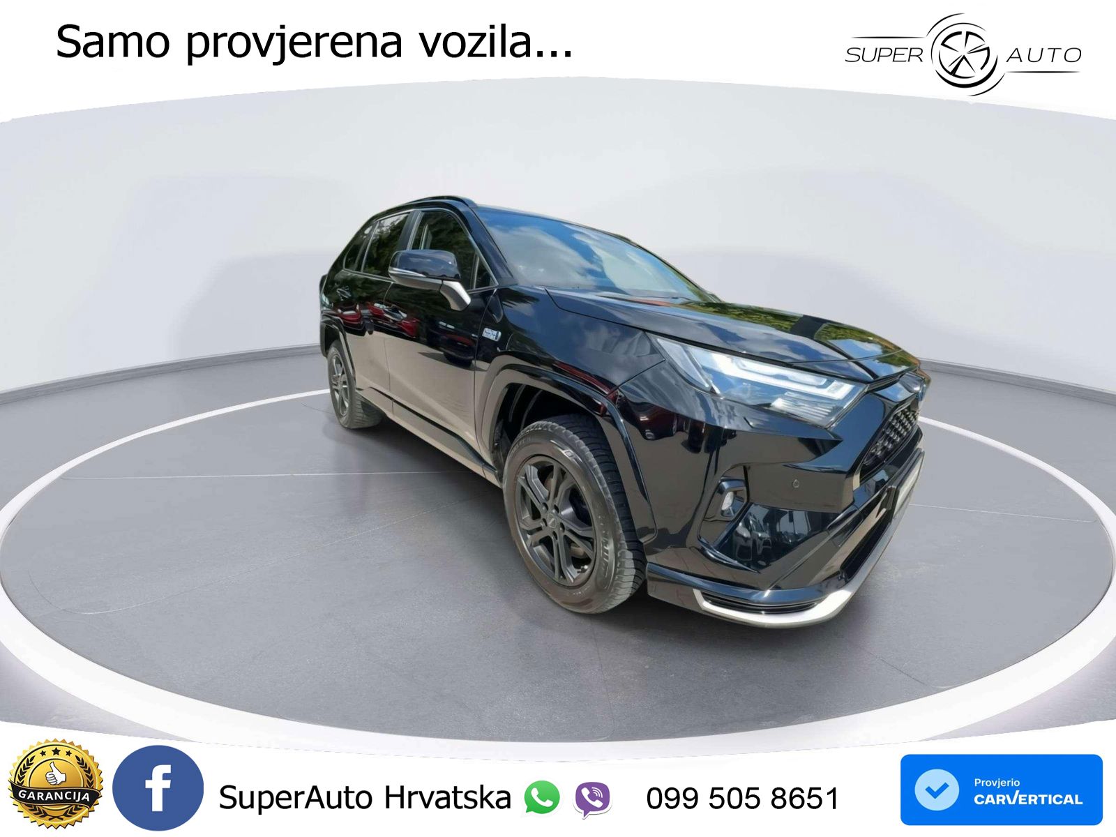 Toyota RAV4 Prime 2.5 D-4S (302 KS) Hybrid E-Four e-CVT LED+GR SJED+ACC
