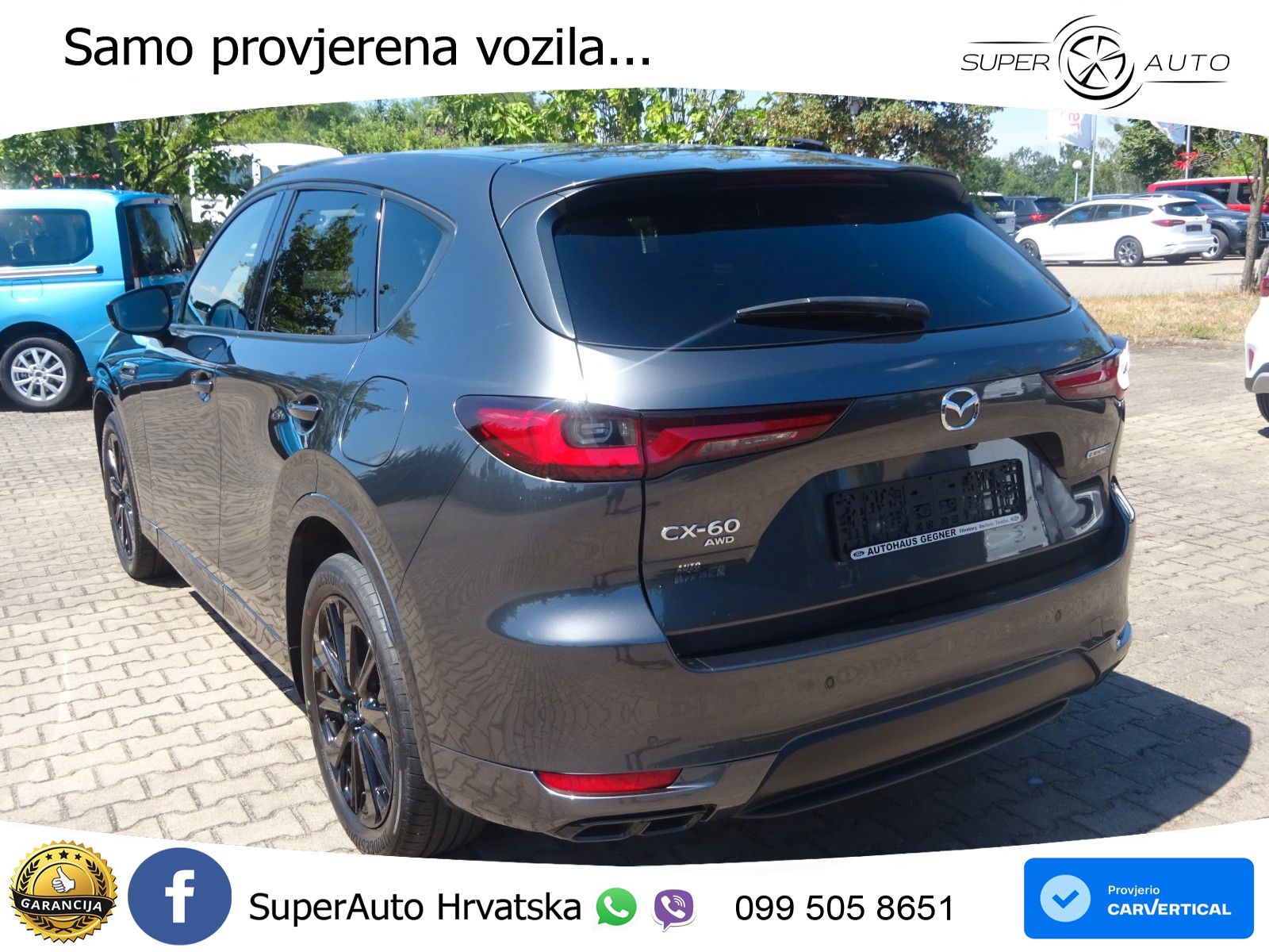 Mazda CX-60 2.5 e-Skyactiv (328 KS) AWD Automatic LED+GR SJED+ACC