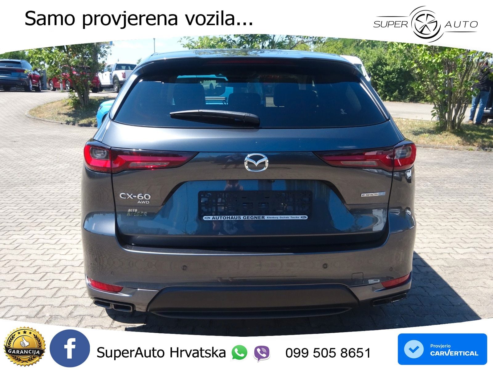 Mazda CX-60 2.5 e-Skyactiv (328 KS) AWD Automatic LED+GR SJED+ACC
