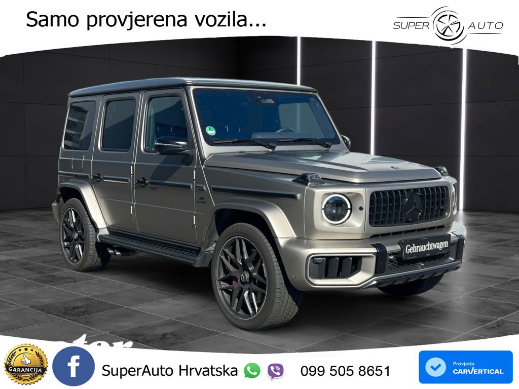 Mercedes AMG G 63 Long V8 (585 KS) 4MATIC 9G-TRONIC AMG SPEEDSHIFT TCT LED+GR SJED+ACC