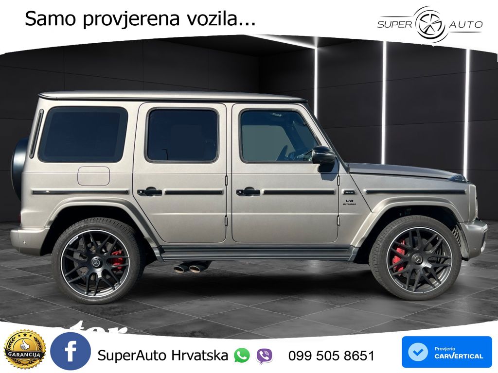 Mercedes AMG G 63 Long V8 (585 KS) 4MATIC 9G-TRONIC AMG SPEEDSHIFT TCT LED+GR SJED+ACC
