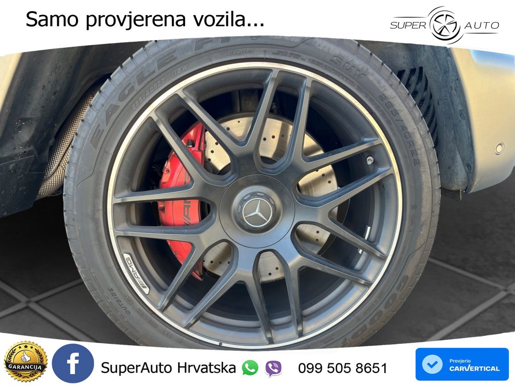 Mercedes AMG G 63 Long V8 (585 KS) 4MATIC 9G-TRONIC AMG SPEEDSHIFT TCT LED+GR SJED+ACC