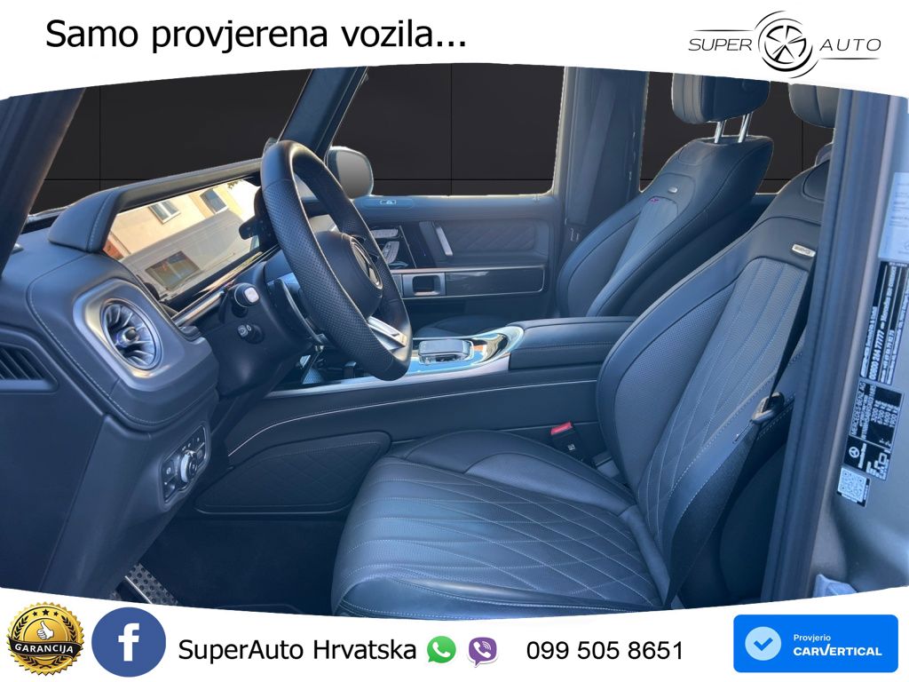 Mercedes AMG G 63 Long V8 (585 KS) 4MATIC 9G-TRONIC AMG SPEEDSHIFT TCT LED+GR SJED+ACC