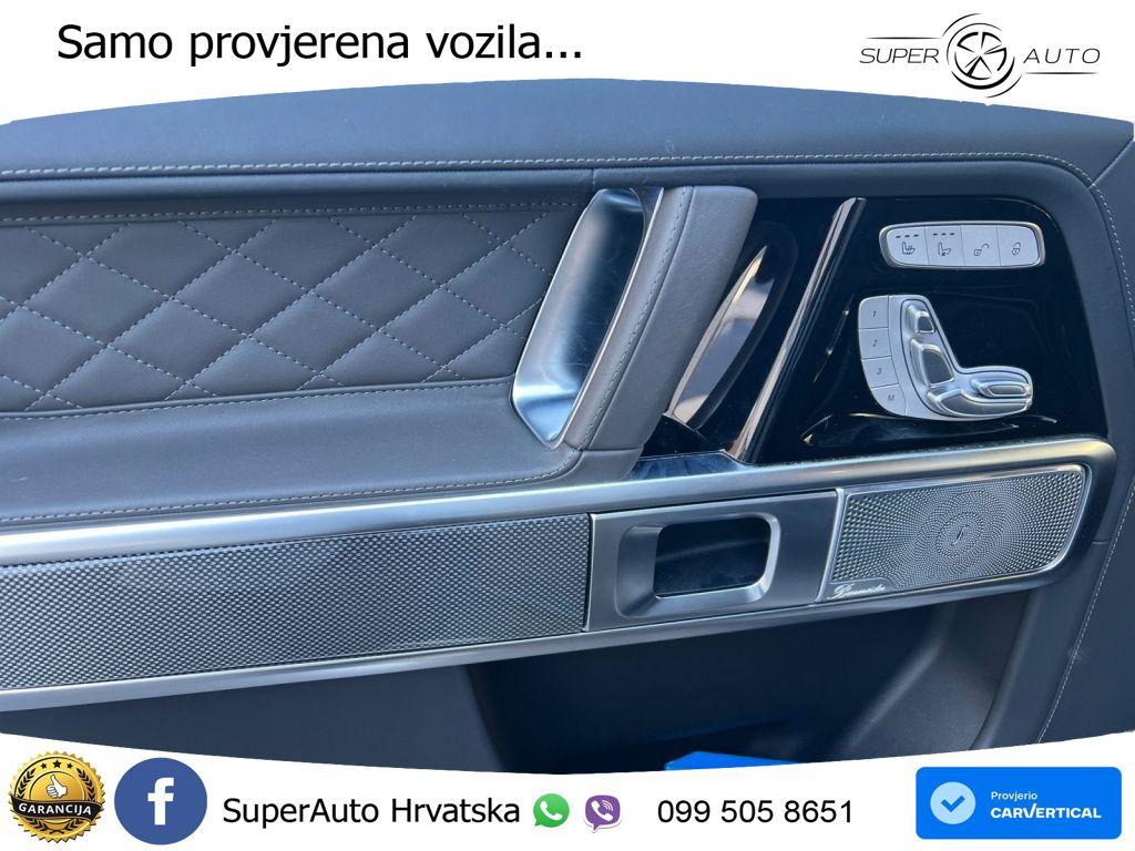 Mercedes AMG G 63 Long V8 (585 KS) 4MATIC 9G-TRONIC AMG SPEEDSHIFT TCT LED+GR SJED+ACC