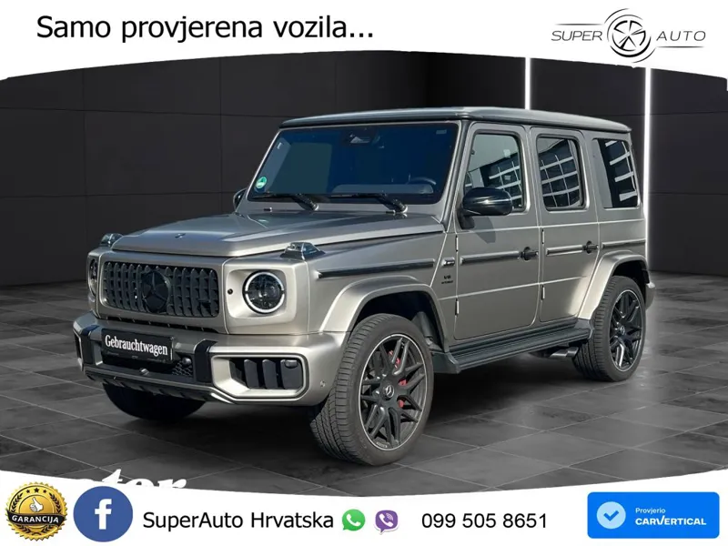 Mercedes AMG G 63 Long V8 (585 KS) 4MATIC 9G-TRONIC AMG SPEEDSHIFT TCT LED+GR SJED+ACC