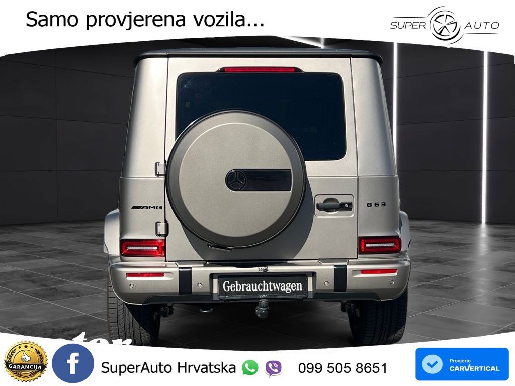 Mercedes AMG G 63 Long V8 (585 KS) 4MATIC 9G-TRONIC AMG SPEEDSHIFT TCT LED+GR SJED+ACC
