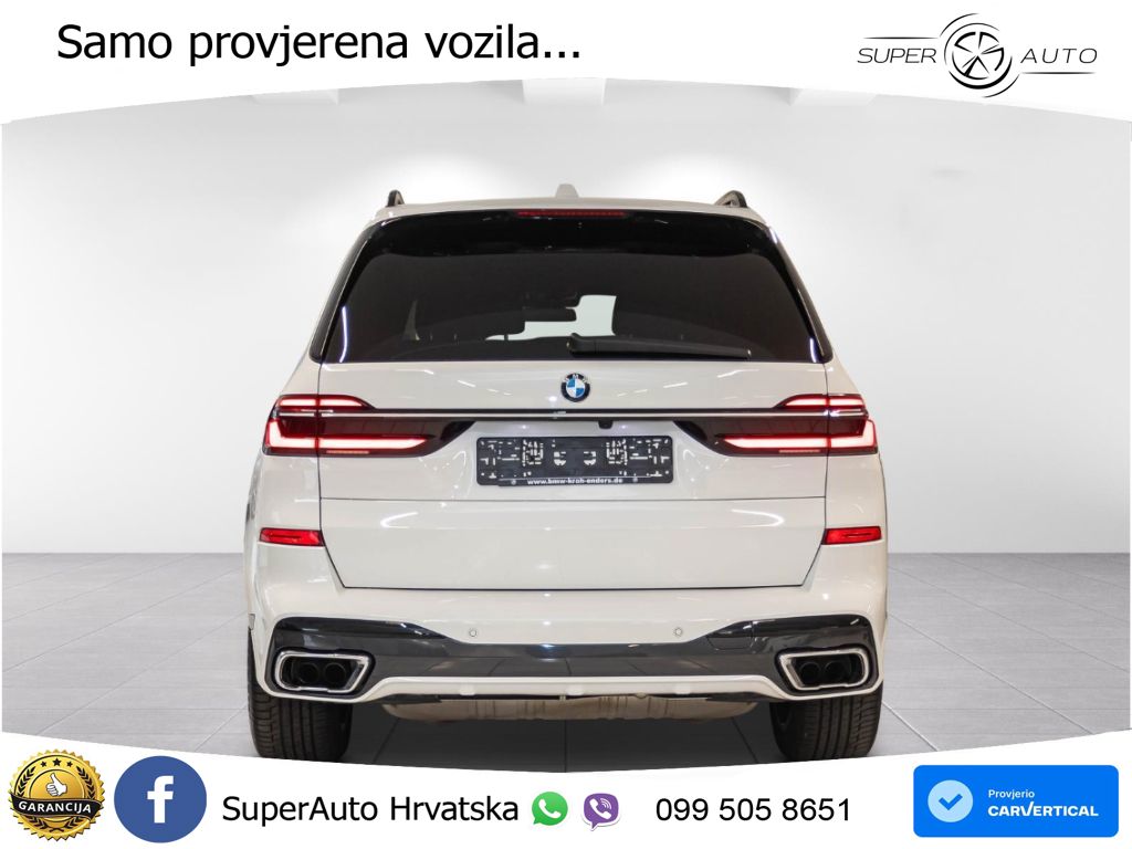 BMW X7 40i (381 KS) xDrive Steptronic ZRAČNI+ACC+GR SJED+KAM+PANO