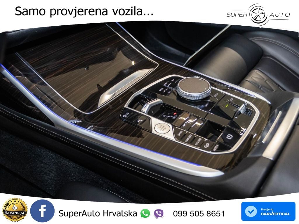 BMW X7 40i (381 KS) xDrive Steptronic ZRAČNI+ACC+GR SJED+KAM+PANO