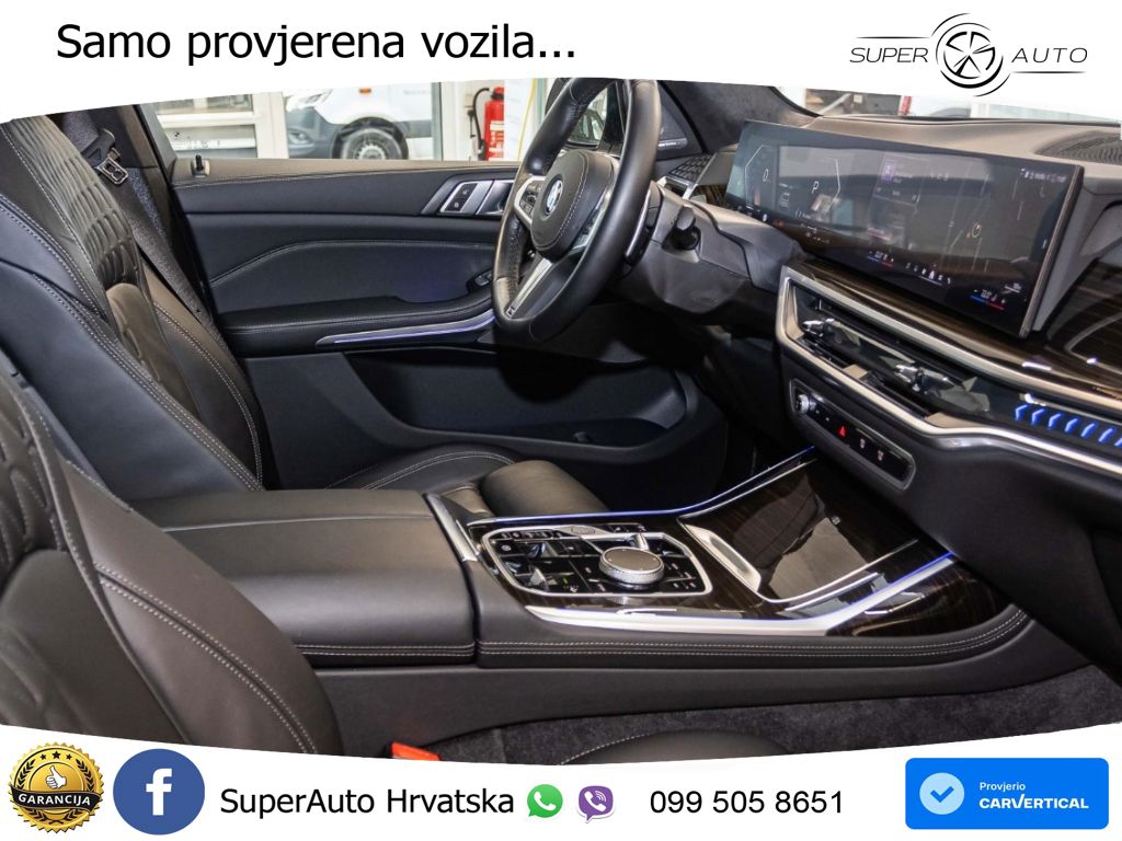 BMW X7 40i (381 KS) xDrive Steptronic ZRAČNI+ACC+GR SJED+KAM+PANO