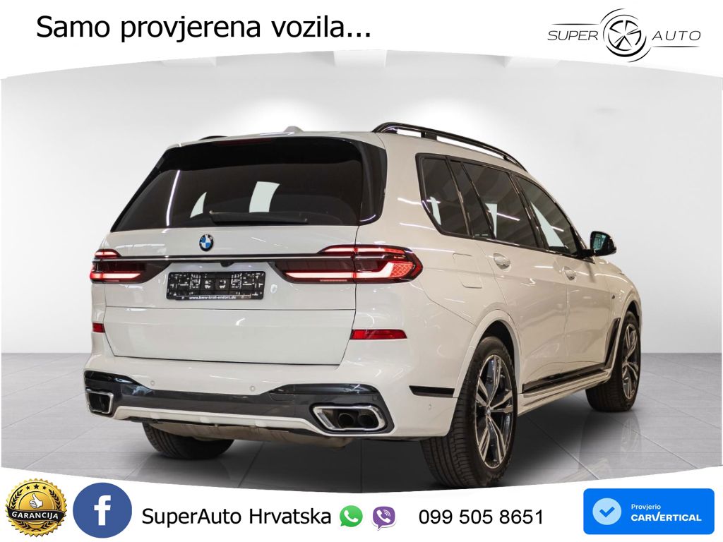 BMW X7 40i (381 KS) xDrive Steptronic ZRAČNI+ACC+GR SJED+KAM+PANO