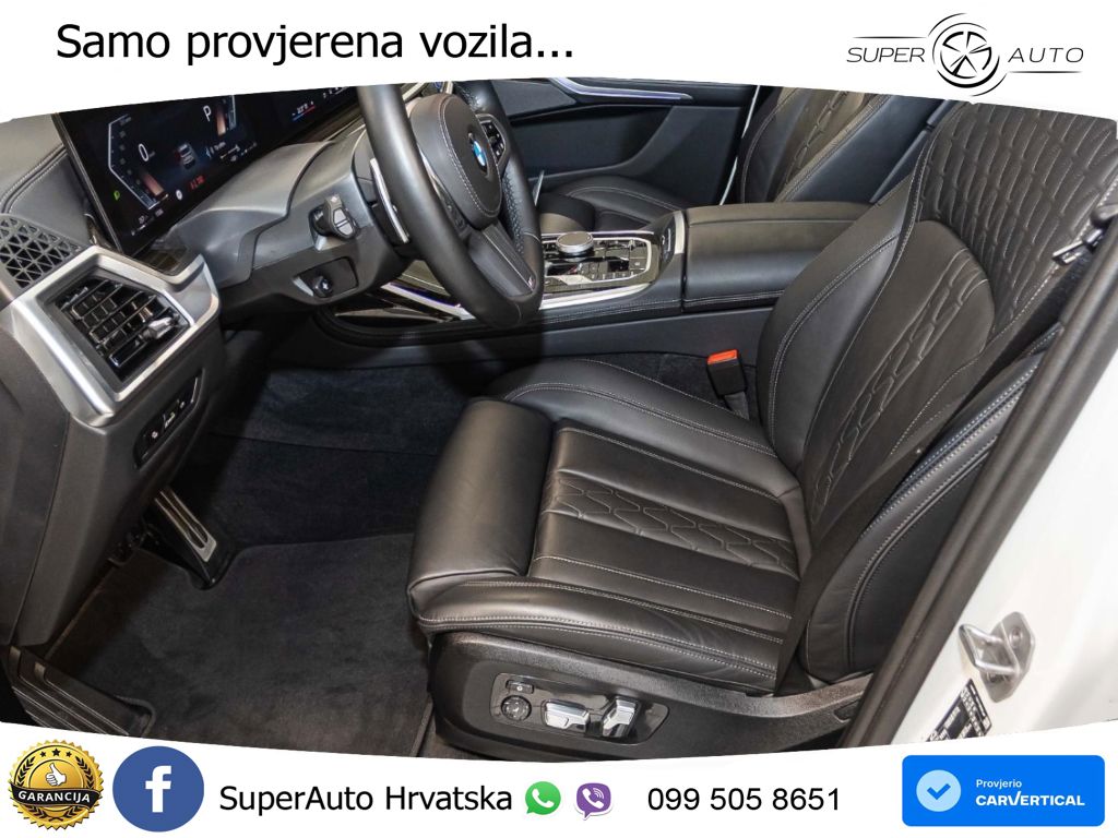 BMW X7 40i (381 KS) xDrive Steptronic ZRAČNI+ACC+GR SJED+KAM+PANO