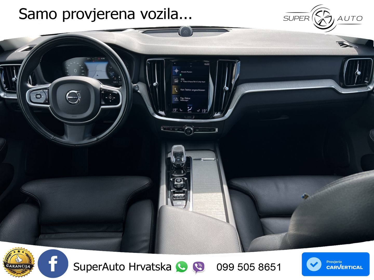 Volvo V60 2.0 B5 AWD Automatic ACC+HEAD+4xGR SJED+360+PANO