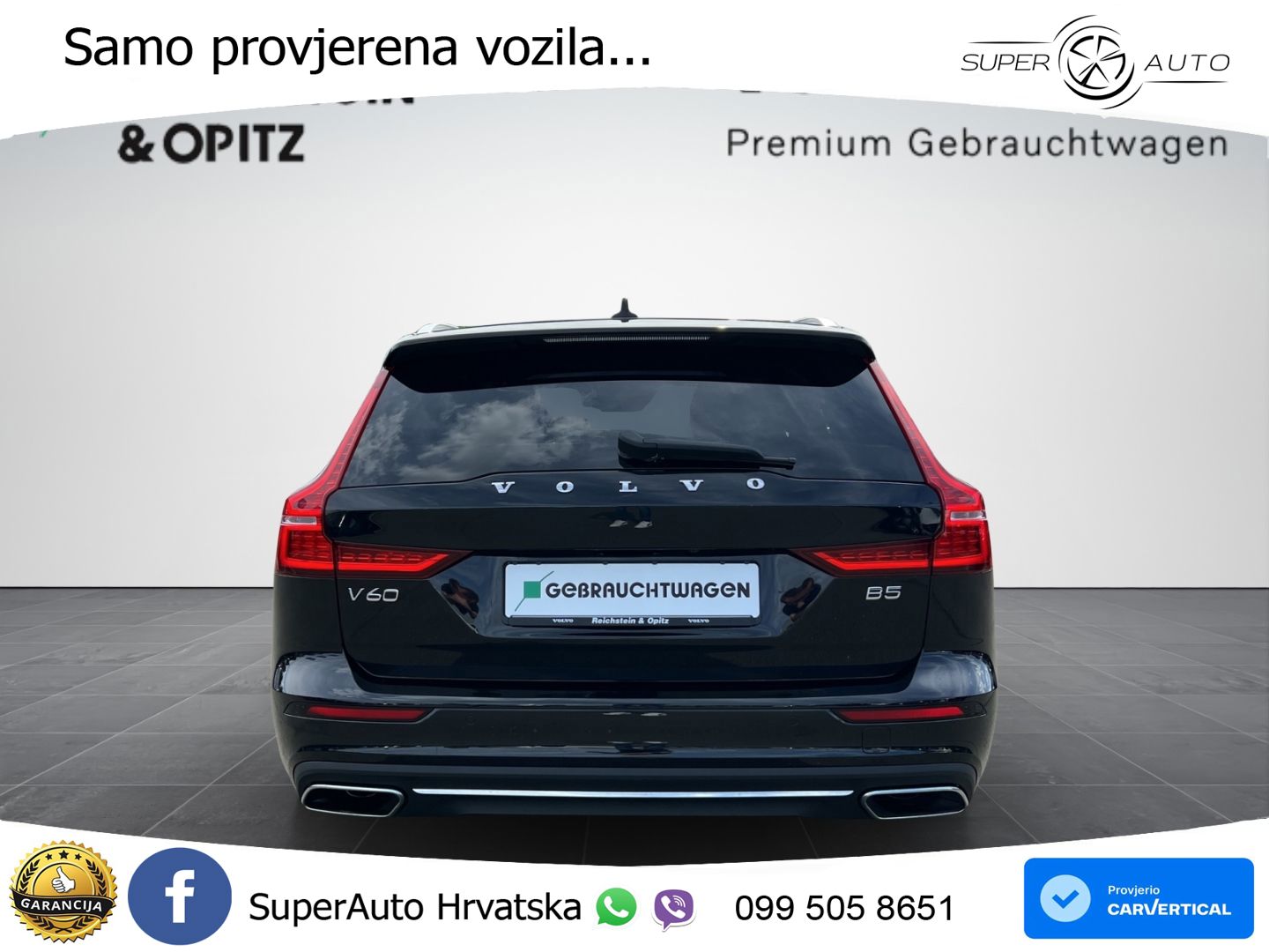 Volvo V60 2.0 B5 AWD Automatic ACC+HEAD+4xGR SJED+360+PANO