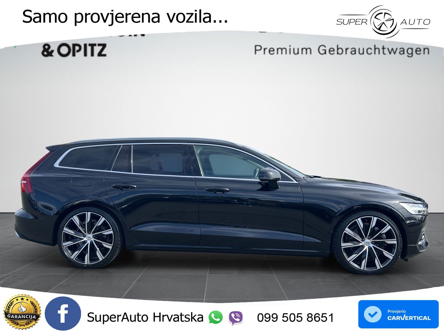 Volvo V60 2.0 B5 AWD Automatic ACC+HEAD+4xGR SJED+360+PANO