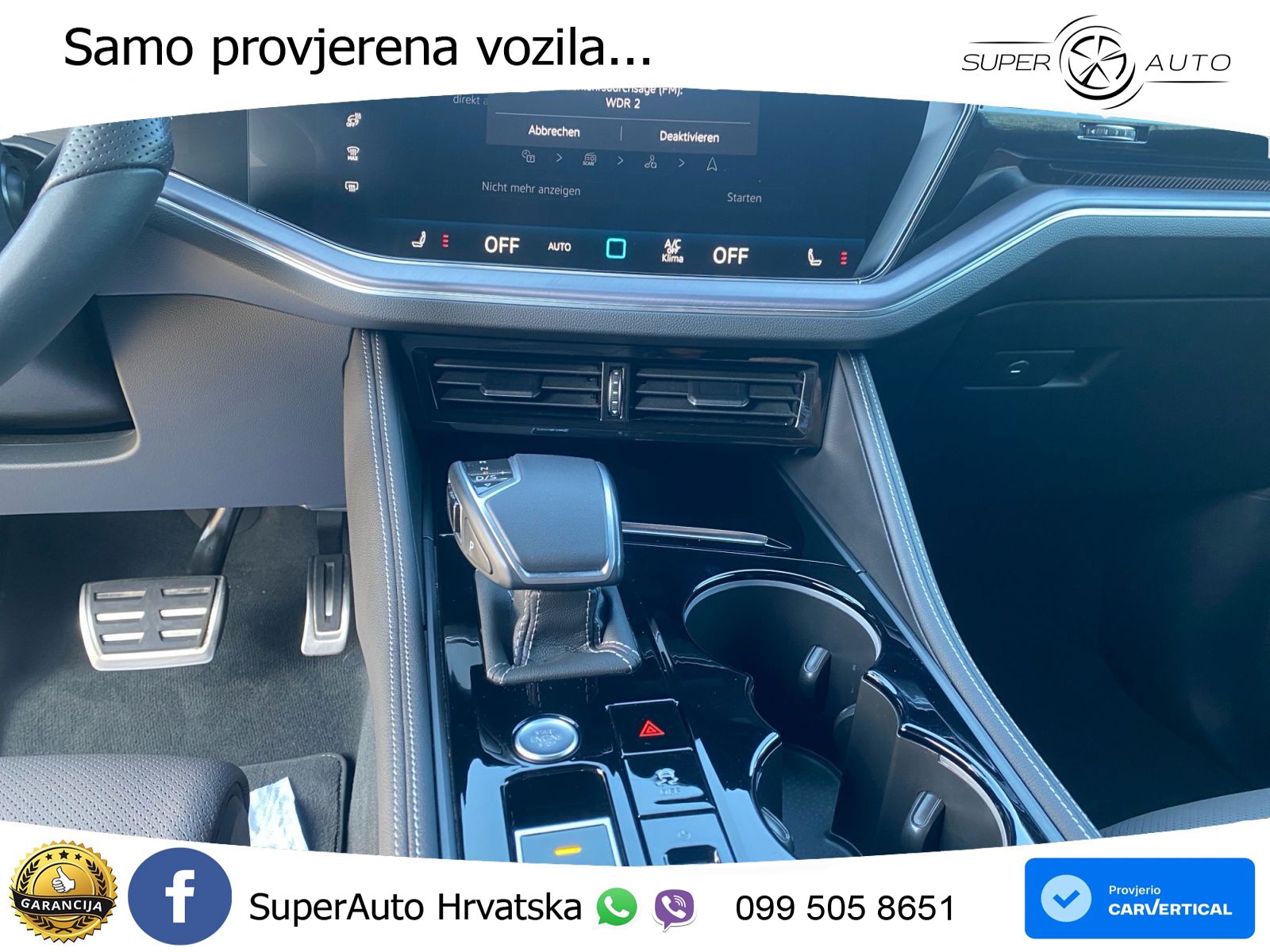 Volkswagen Touareg 3.0 V6 TDI (286 KS) 4MOTION Tiptronic ZRAČNI+ACC+4xGR SJED+KAM