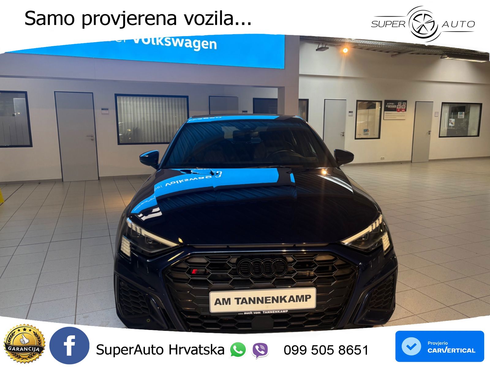 Audi S3 Limuzina 2.0 TFSI (310 KS) quattro S tronic LED+GR SJED+ACC