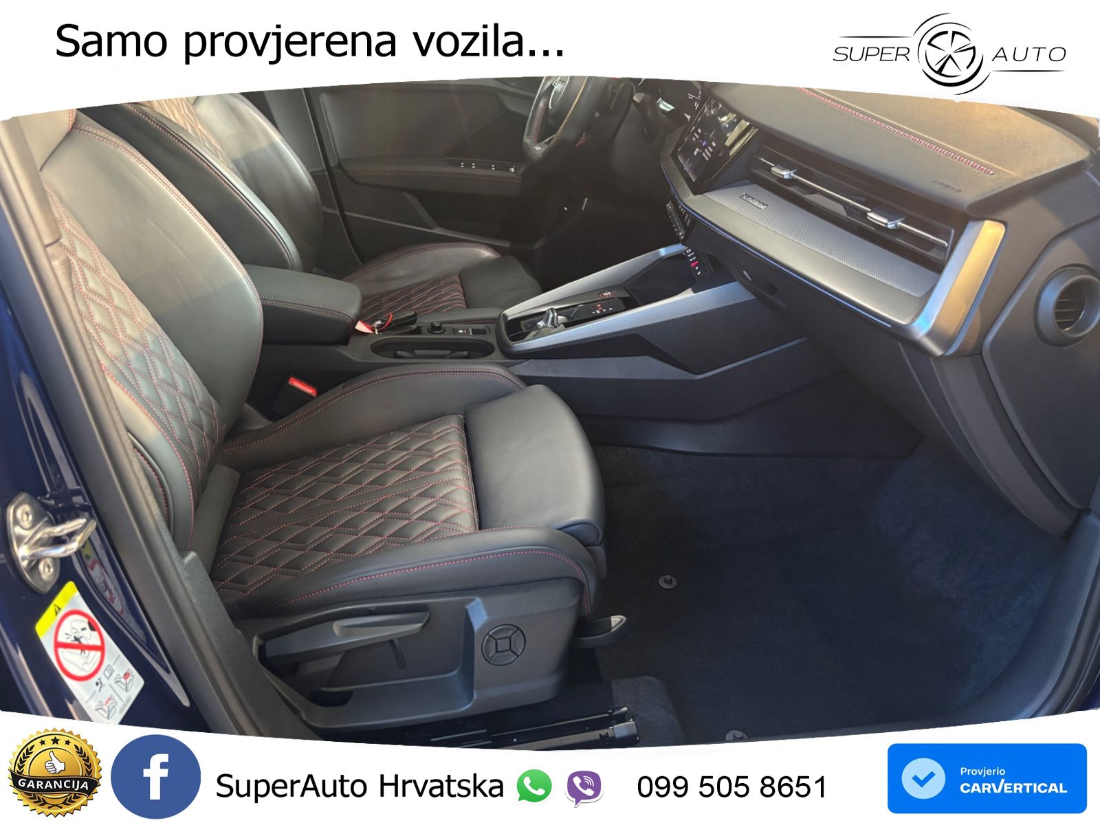 Audi S3 Limuzina 2.0 TFSI (310 KS) quattro S tronic LED+GR SJED+ACC