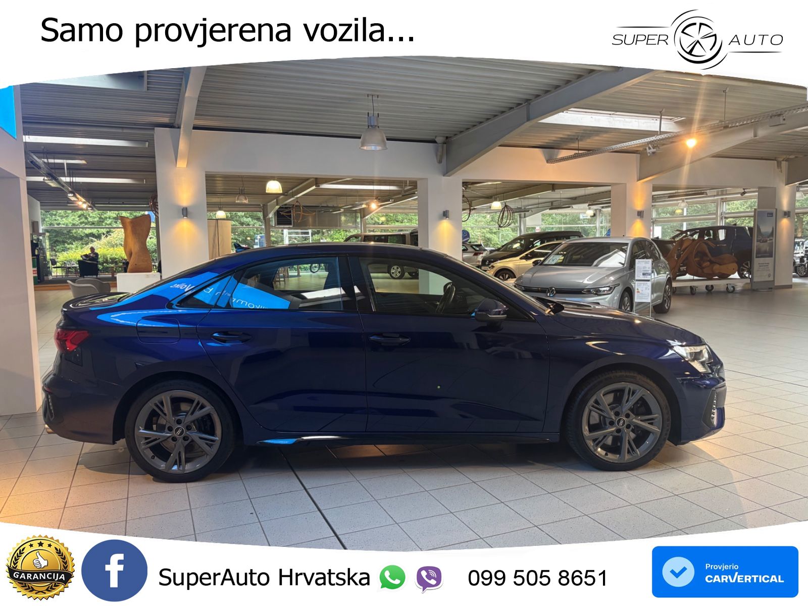 Audi S3 Limuzina 2.0 TFSI (310 KS) quattro S tronic LED+GR SJED+ACC