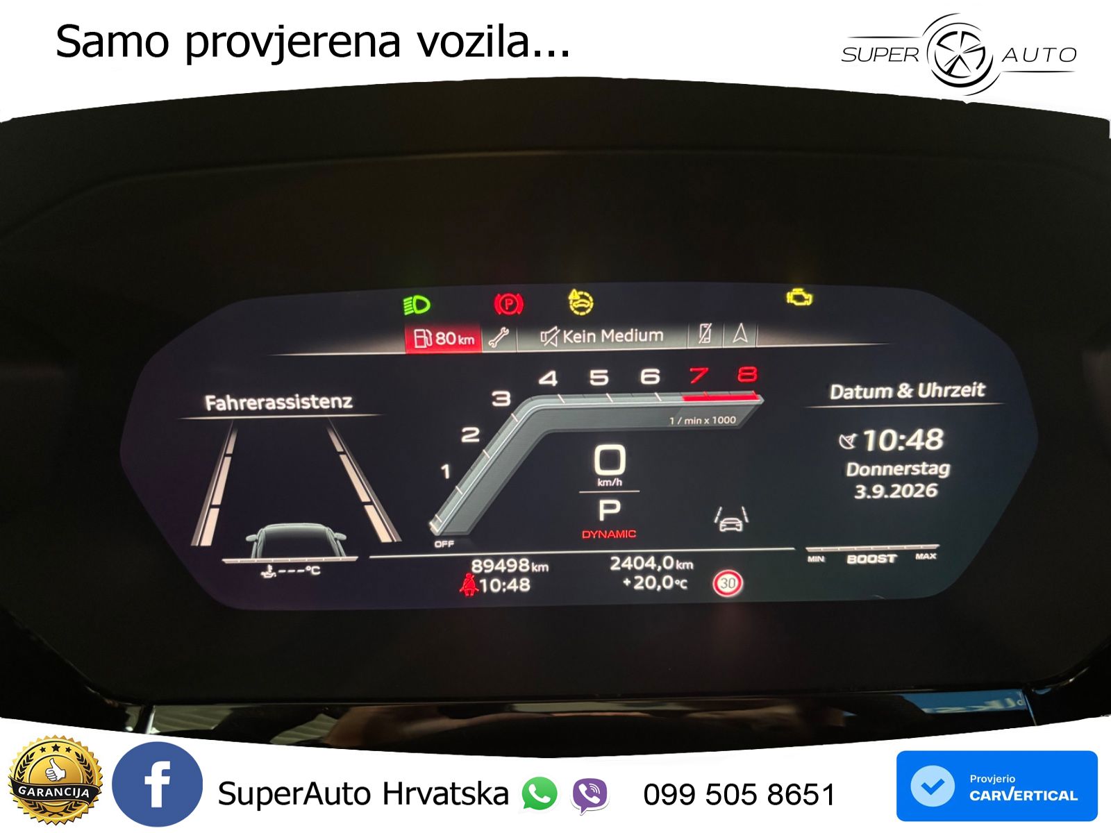 Audi S3 Limuzina 2.0 TFSI (310 KS) quattro S tronic LED+GR SJED+ACC
