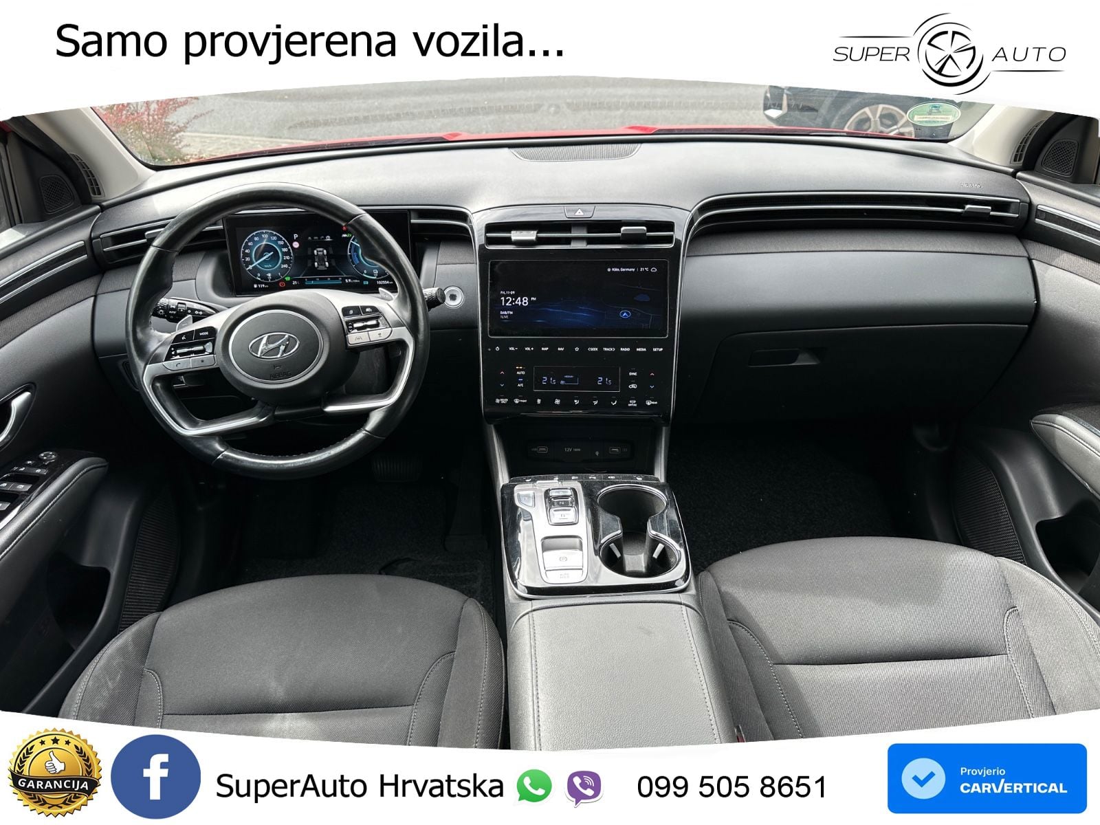 Hyundai Tucson 1.6 T-GDI (230 KS) Hybrid 4WD Automatic