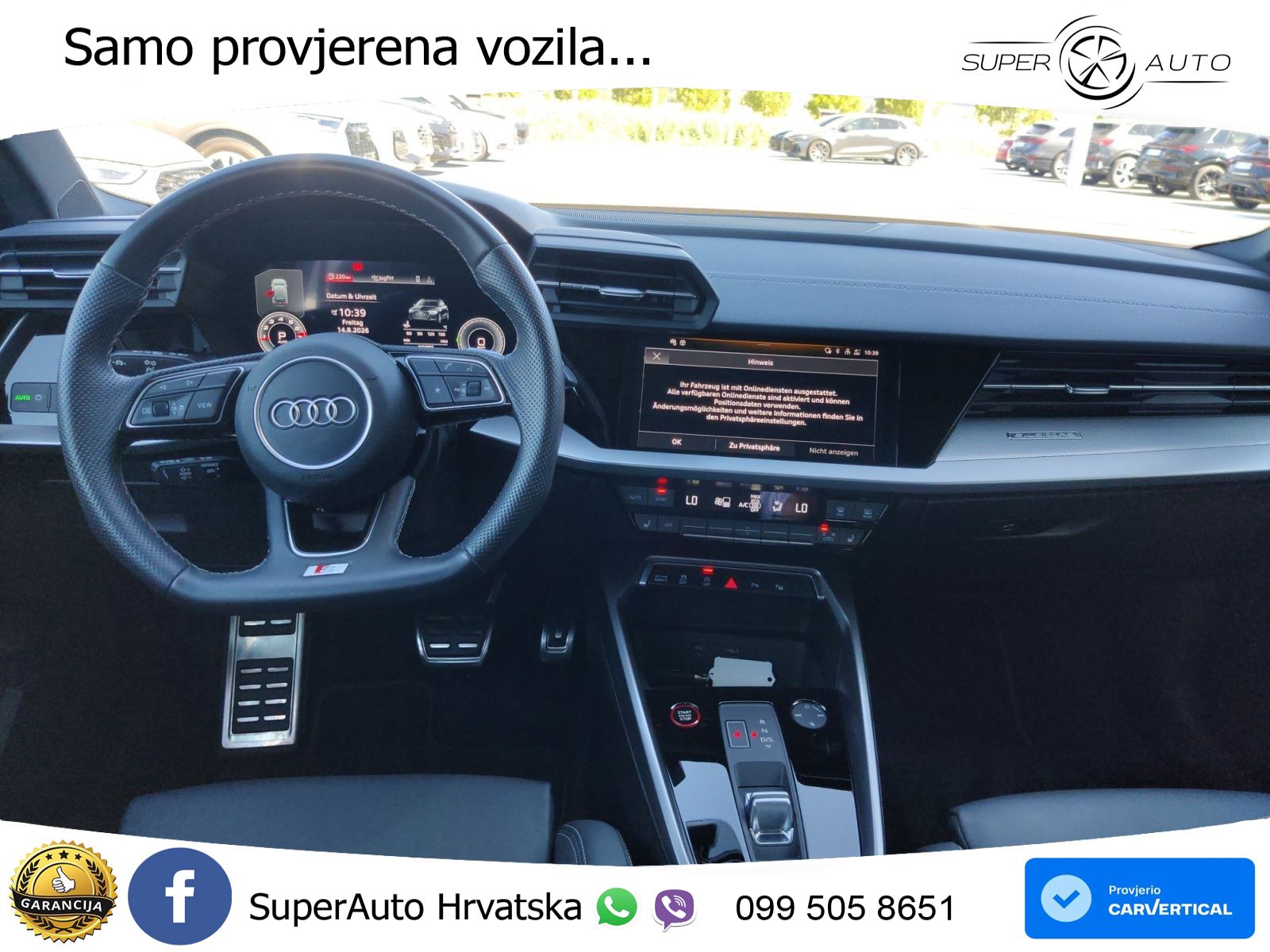 Audi S3 2.0 TFSI (310 KS) quattro S tronic LED+GR SJED+ACC