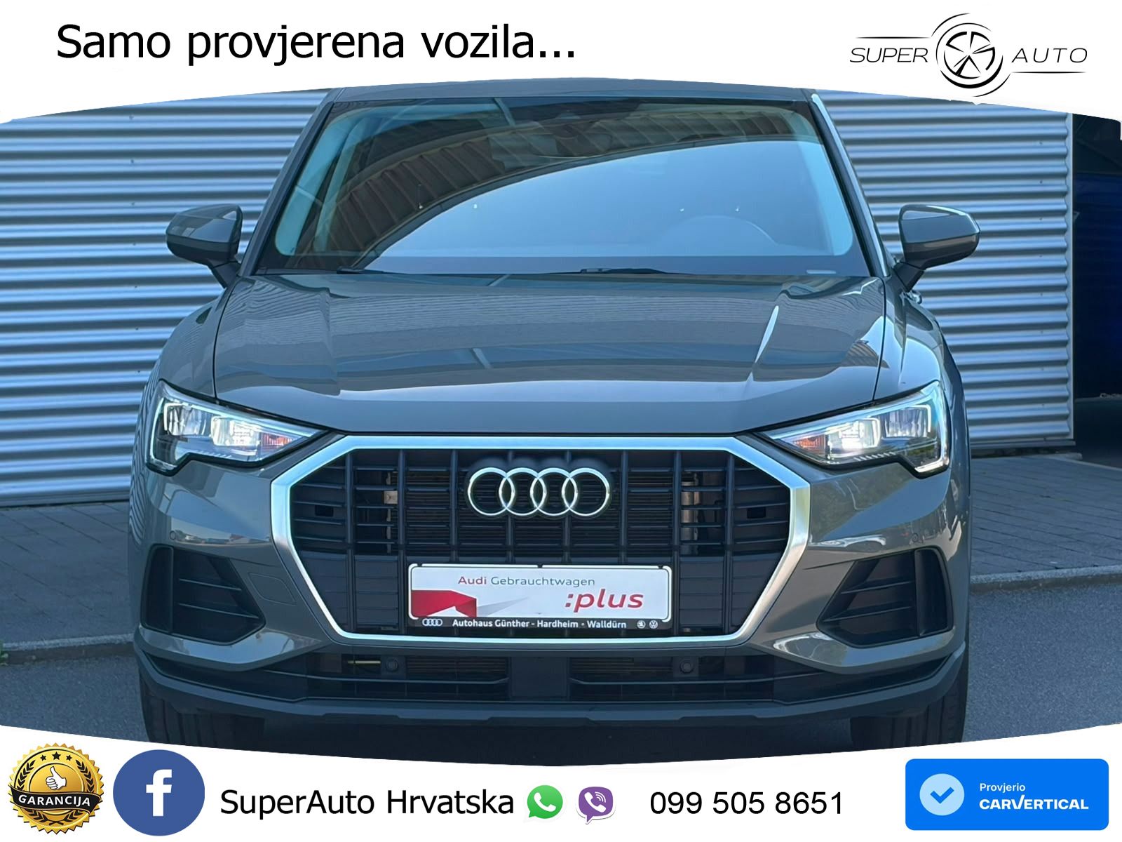Audi Q3 45 TFSIe (245 KS) S tronic LED+GR SJED+ACC